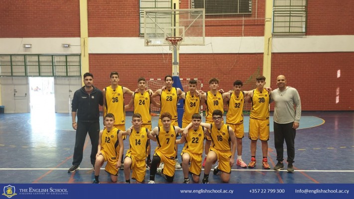The English School Dominates Nicosia Basketball Schools Competition